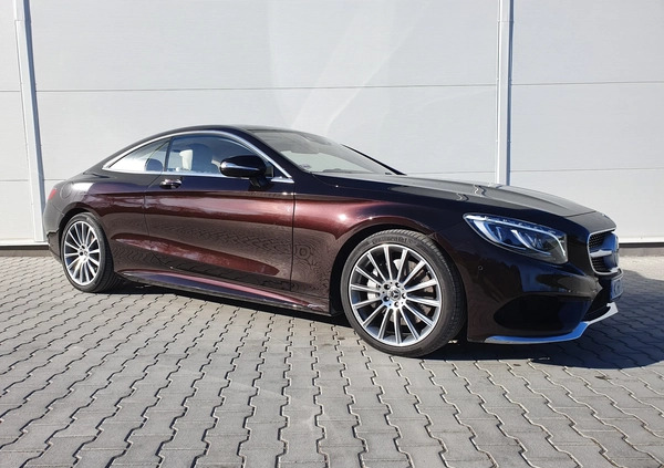 Mercedes-Benz Klasa S cena 405000 przebieg: 35000, rok produkcji 2017 z Ogrodzieniec małe 232